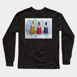 Three Wise King Gnomes Long Sleeve T-Shirt